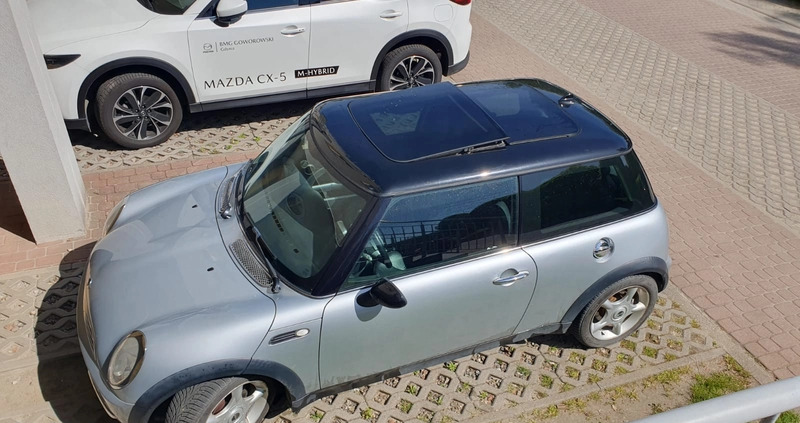 MINI Cooper cena 9500 przebieg: 168840, rok produkcji 2002 z Gdańsk małe 37